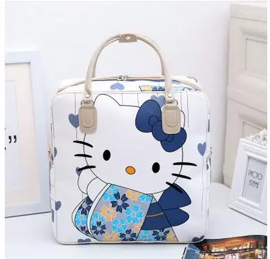 Новая сумочка Hello kitty сумка через плечо кошелек дорожная сумка-тоут для