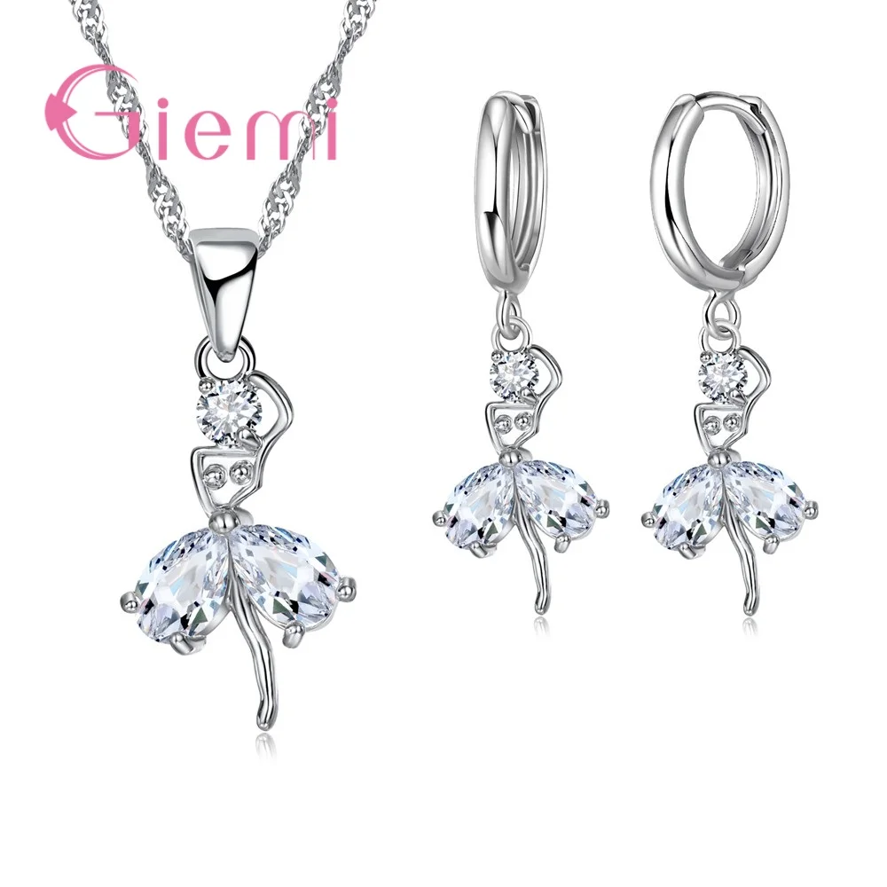 Новые Последние Романтические элегантные танцевальные Ювелирные наборы для