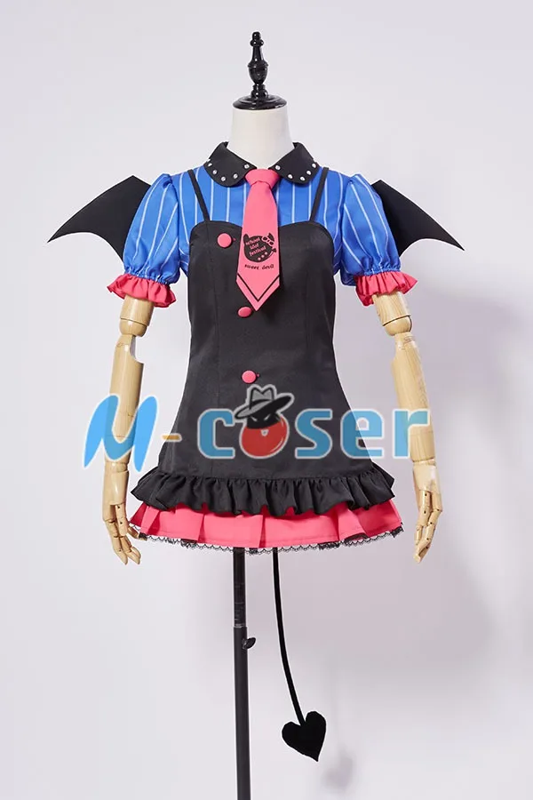 Люблю жить! LoveLive Новый UR Umi Sonoda маленький демон Униформа Хэллоуин Косплей Костюм