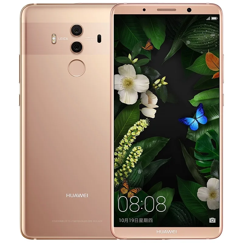 Глобальная прошивка huawei mate 10 Pro 6 ГБ 128 Гб Смартфон Android 8 0 двойной задний 20 Мп + 12 МП