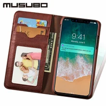 Оригинальный брендовый чехол Musubo для samsung S8 + роскошный кошелек
