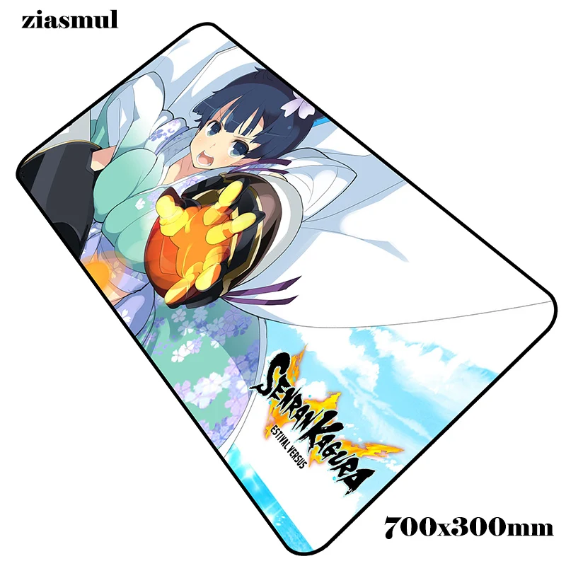 Senran kagura padmouse 700x300x2 мм игровой коврик для мыши locrkand геймер компьютерный стол высококлассный коврик notbook коврик для мыши ПК