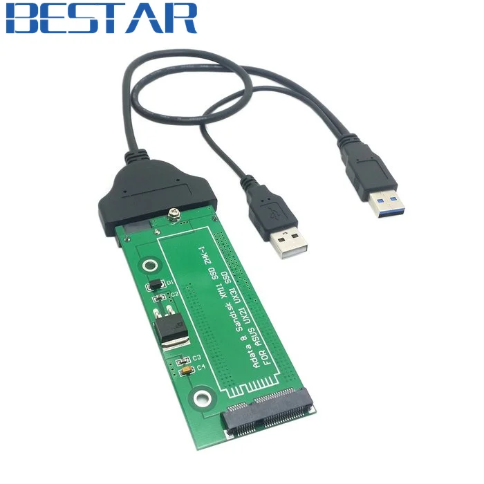 

Адаптер SATA, USB 3,0, USB 2,5, для ASUS EP121, UX21, UX31, SANDISK ADATA XM11 SSD 3,5 дюйма, дюйма