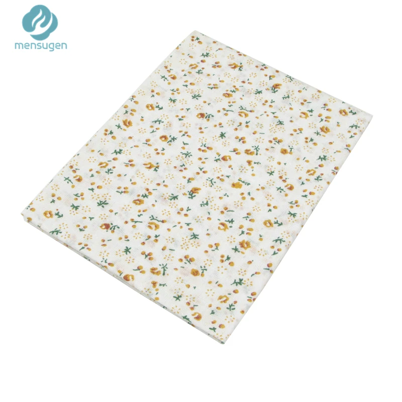 7pcs Yellow 100% Cotton Quilts Fabric for DIY Sewing Patchwork Kids Bedding Bags Tilda Doll Baby Cloth Textiles 50*50cm