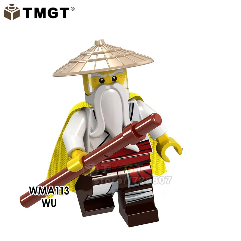 GA113 20 шт. Akita строительные блоки Char Archer Warrior GARMADON Swordsman Zane сборные Кирпичи игрушки для детей Подарки GA123-130 - Цвет: GA113