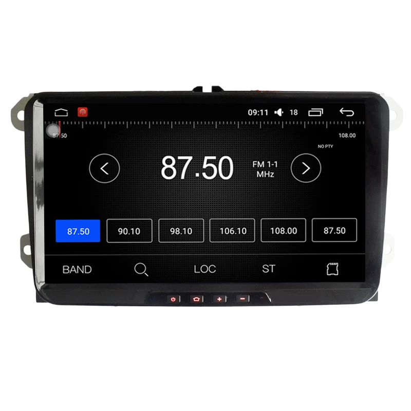 Автомагнитола 9 дюймов с GPS-навигацией Android 1 для VW/Volkswagen Tiguan Polo Golf Passat B6 Jetta beetle CC |