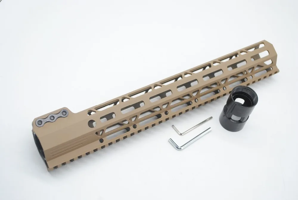 TriRock 13 5 дюймов M lok Handguard рельсовый зажим стильный свободный поплавок Picatinny Mount System