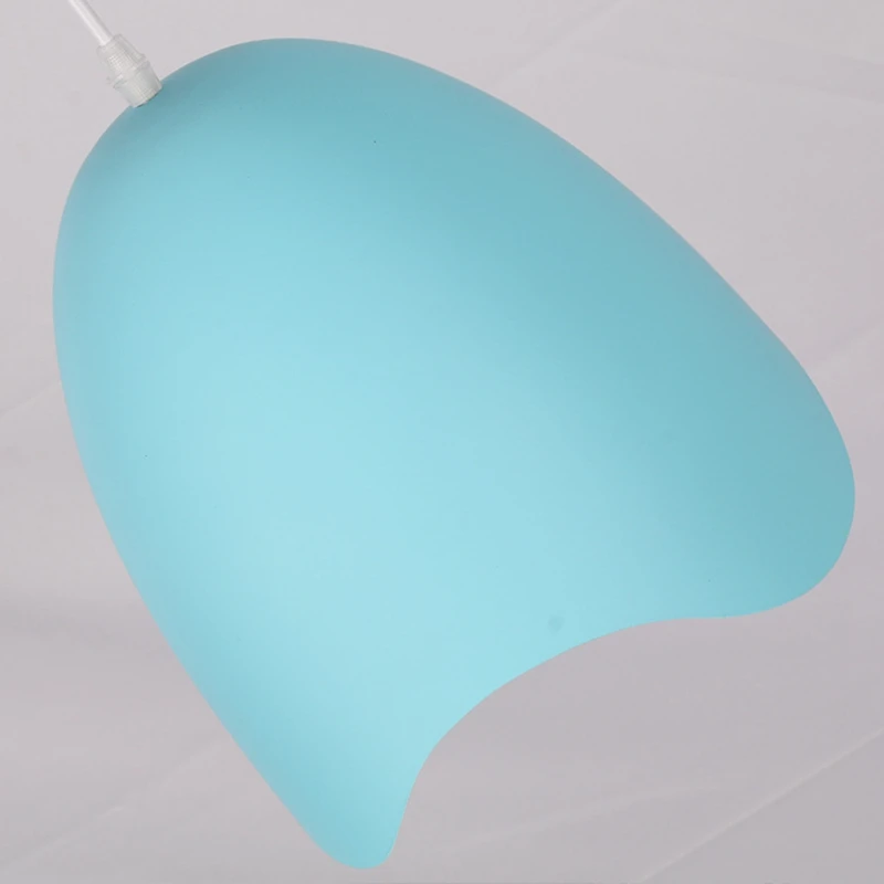 Modern simple aluminum pendant light Egg shell model decoration lighting Foyer bedroom restaurant macaron post modern LED | Освещение