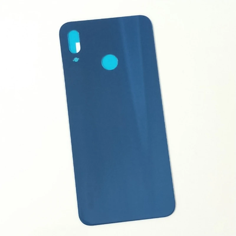 Blue Для huawei P20 Lite стеклянная задняя крышка батарейного отсека сзади Корпус дверные замки для huawei P20Lite задняя крышка батарейного отсека Ремонт запасных Запчасти+ 3 М клей - Цвет: Blue