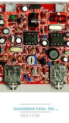 DYKB PLJ-8 светодиодный-R 0,1 МГц~ 2400 МГц РЧ счетчик частоты частотомер измерение светодиодный цифровой дисплей для ham радио усилитель