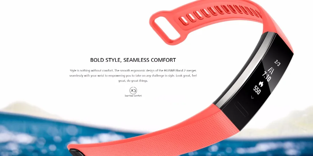 Браслет huawei Band 2 pro B29 B19 для монитора фитнеса 50 м для плавания водонепроницаемый Bluetooth oled-браслет для мужчин и женщин