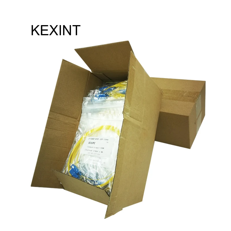 KEXINT Fiber Pigtail SC/UPC 0 9 652D/657A1/657A2 LSZH/PVC / 50 шт.|Оптоволоконное оборудование| |
