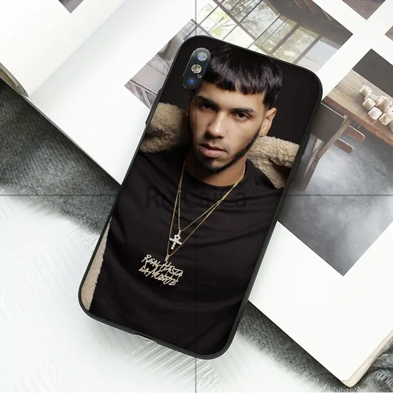Ruicaica Anuel AA Рэппер Новинка чехол для телефона Fundas Apple iPhone 8 7 6 6S Plus X XS MAX 5 5S SE XR |