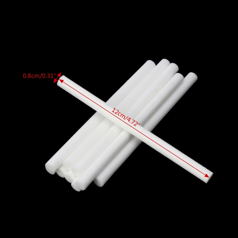 2019 New 10Pcs Humidifiers Filters Cotton Swab Replacement for USB Humidifier Accessories Aroma Diffuser Sticks 8mmx120mm | Бытовая