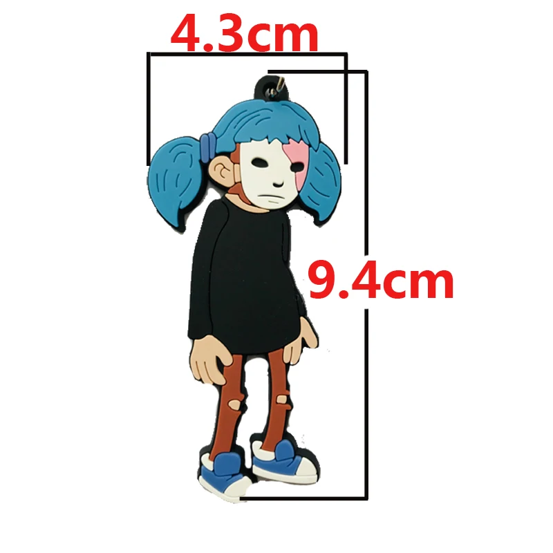 Игра Салли лицо брелок для косплея реквизит автомобильный брелок SallyFace брелок для женщин и мужчин аксессуары