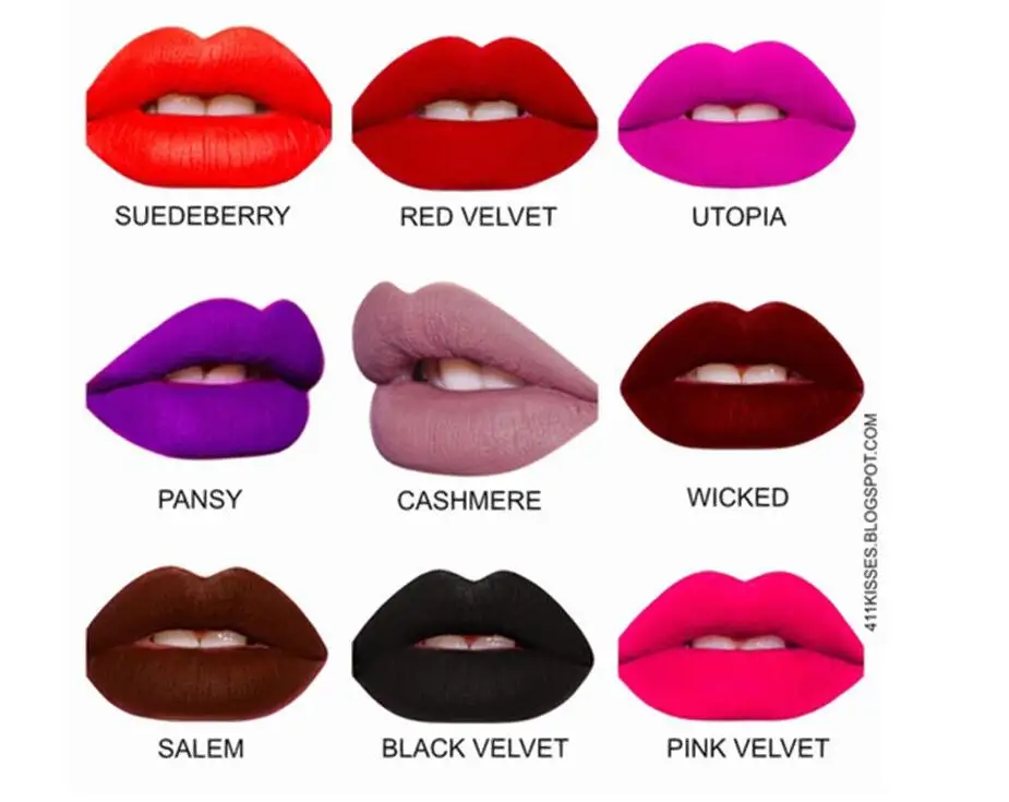 1 шт. брендовая Матовая жидкая губная помада красота бренд для макияжа бархатный