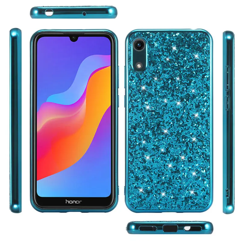 Чехол для телефона Huawei Y6 Pro 2019 силиконовый Блестящий Мягкий чехол из ТПУ с