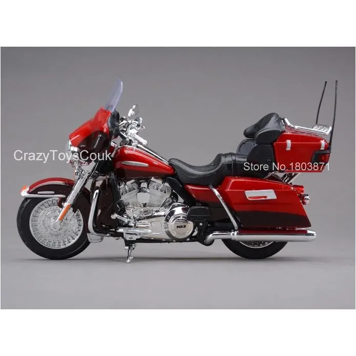 Maisto 2013 Electra Glide Ультра ограниченное количество 1:12 мотоциклов литой под давлением металлический спортивный велосипед модель игрушки в коробке для детей