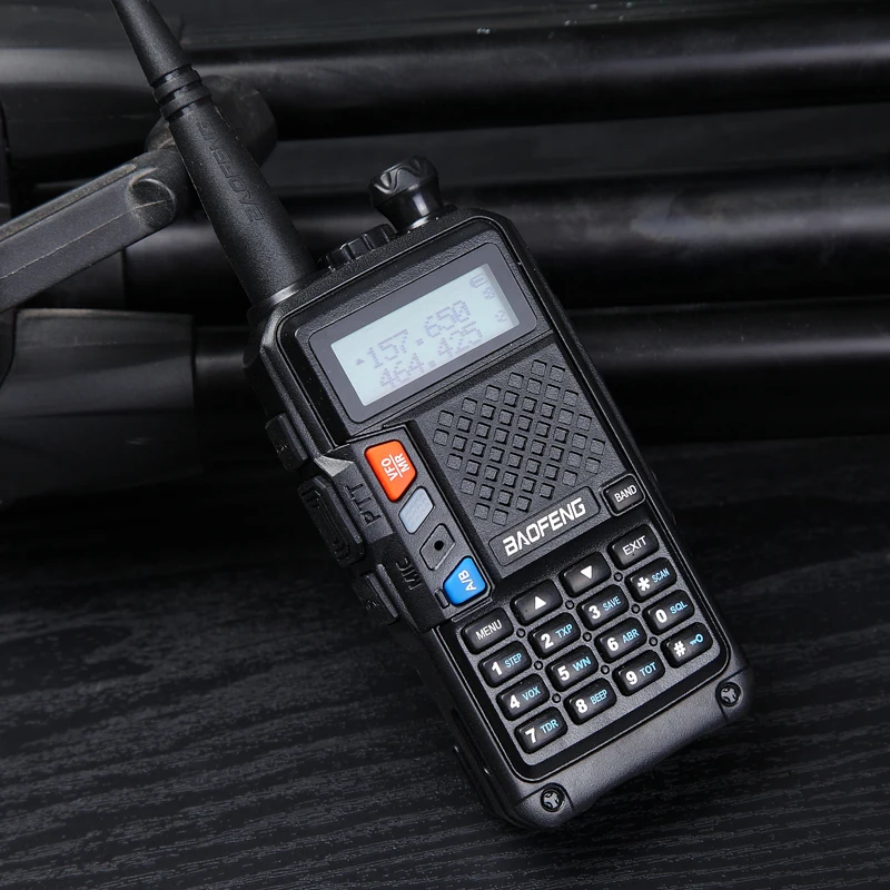 BAOFENG BF-UVB3 PLUS 8 Вт Мощный UHF/VHF Двухдиапазонный 10 км длинный диапазон Толстая батарея рация несколько режимов зарядки
