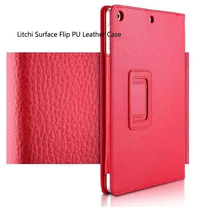 Litchi Surface Flip PU Leather Case for Apple New iPad Air /iPad 2 / 9.7 2017 2018 Tablet Protective Wake Up Sleep on -> Чехол-книжка Litchi Surface из искусственной кожи PU для Apple New iPad Air /iPad 2 / 9.7 2017 2018 планшета с функцией защиты, про