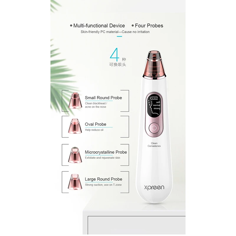 Deston Facare X21 очиститель пор инструменты для ухода за кожей вакуумный удаления угрей