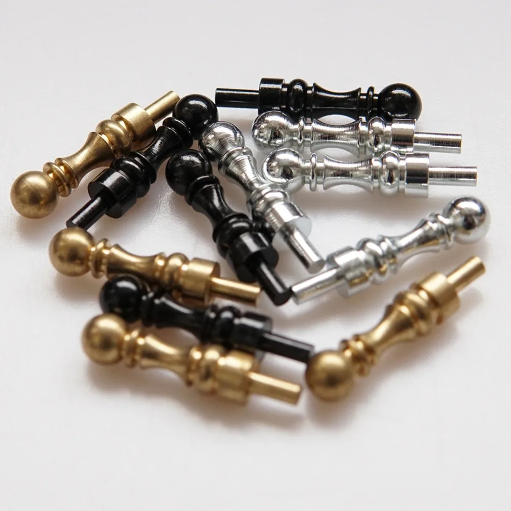 

Cribbage Boards Pegs 12pcs Metal/ Brass Scoring Stick to Fit 1/8 holes