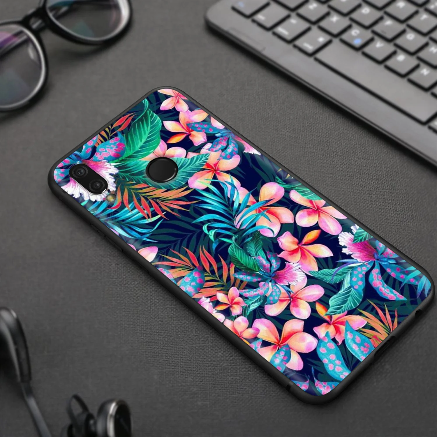 Чехол Lavaza с электрическим гибискусом и цветами для Huawei P30 P20 P10 P9 P8 Mate 20 10 Pro Lite P Smart