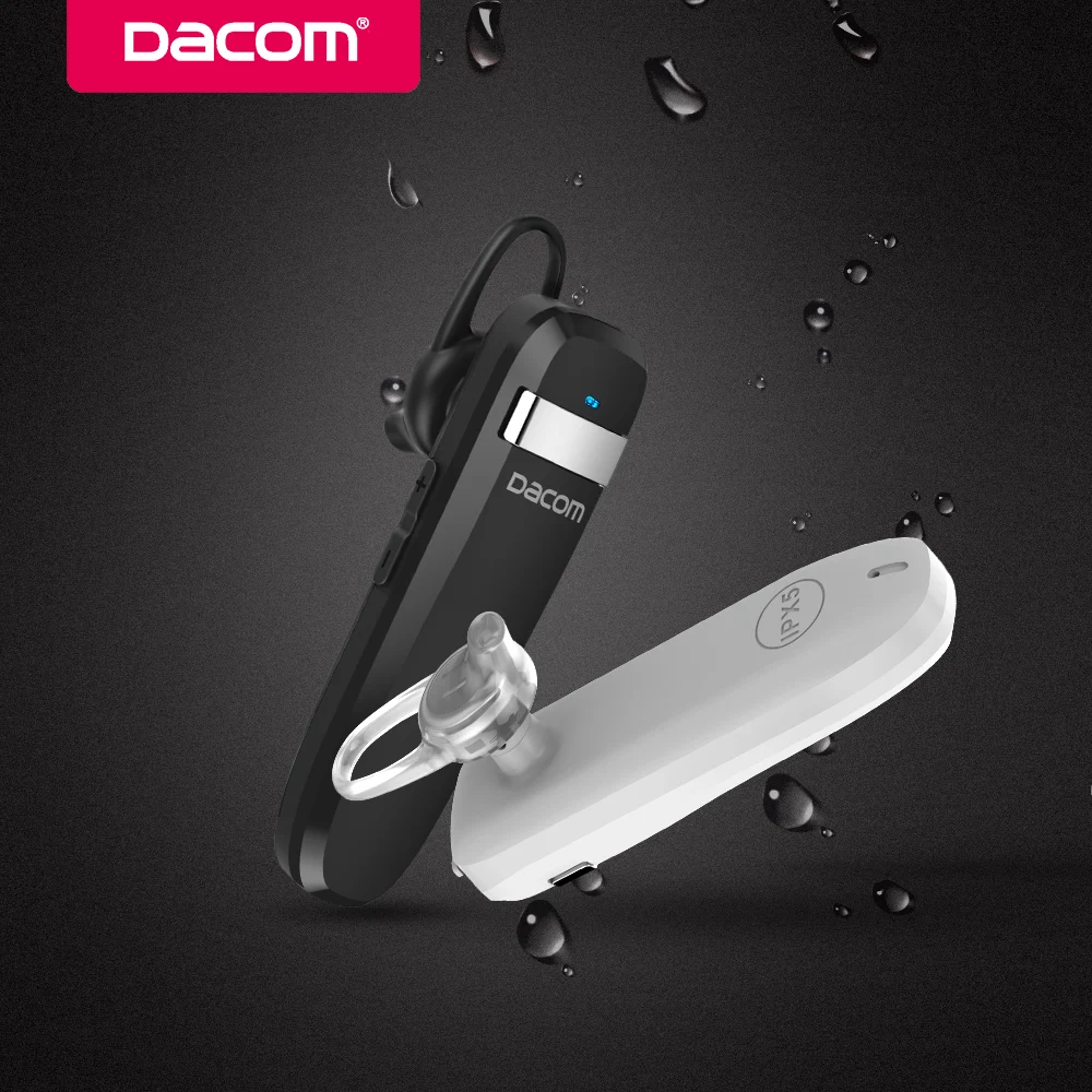 Dacom bluetooth wireless earphone headphone business hands-free earpiece in-ear headset with MIC for iPhone Samsung Phone LG K02 |