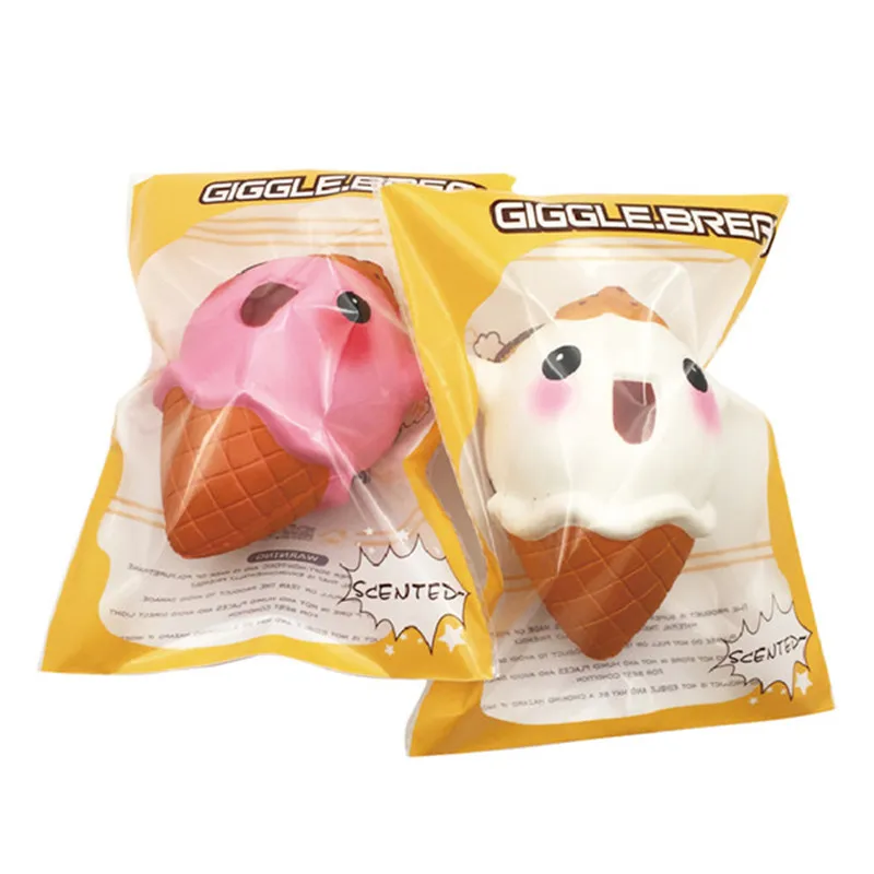 Squishy мороженое 12 см jumbo squishying замедлить рост Игрушечные лошадки подарок вечерние