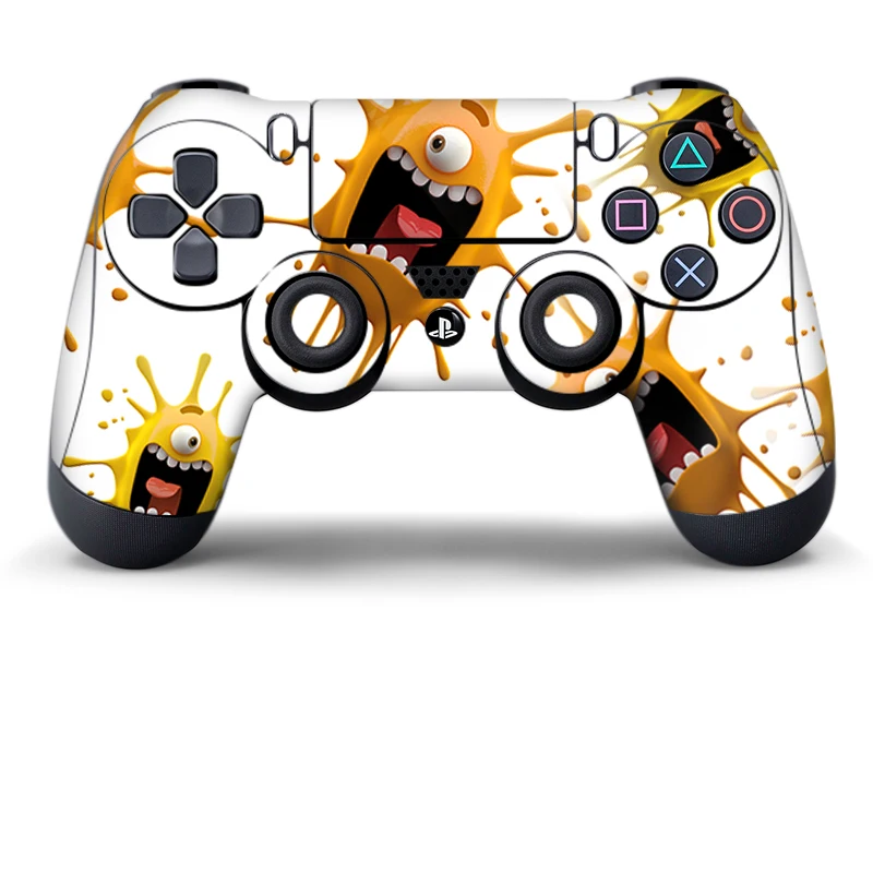 Защитная крышка-лягушка для PS4 контроллера для Playstation 4 Pro Slim Decal аксессуары 15 видов стилей