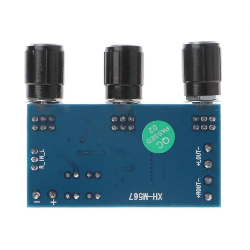 DC12 24V двухканальный цифровой аудио TPA3116D2 80 Вт x 2 модуль усилителя высоких