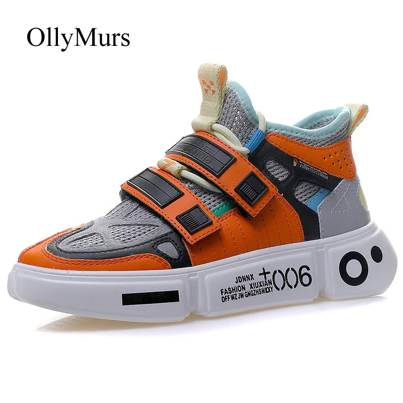 Кроссовки женские на массивной платформе Повседневная дышащая обувь модные