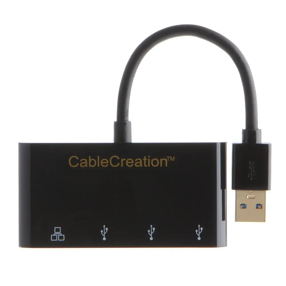 Адаптер USB 3 0 2 в 1 CableCreation + Тип C до x гигабитный Ethernet адаптер поддержка больше ОС|usb-c