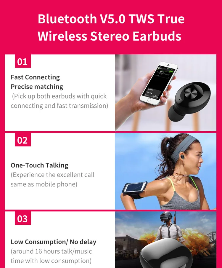 XG12 TWS Мини Bluetooth 5,0 наушники стерео бас наушники портативные беспроводные наушники с зарядной коробкой для huawei iPhone samsung