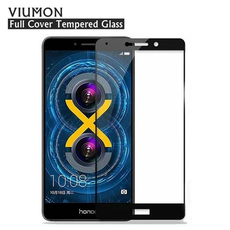 Для Huawei Honor 6X полное покрытие экрана Премиум Закаленное стекло протектор