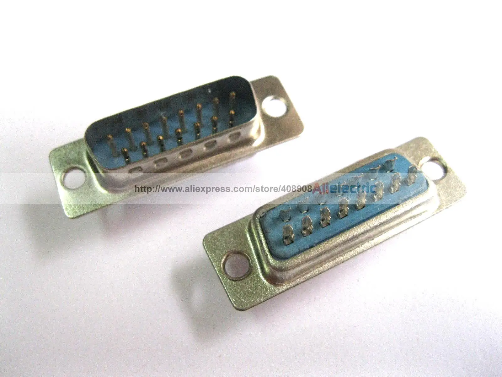 50 Pcs D Sub 15 Pin Male Solder Connector 2 Rows | Обустройство дома