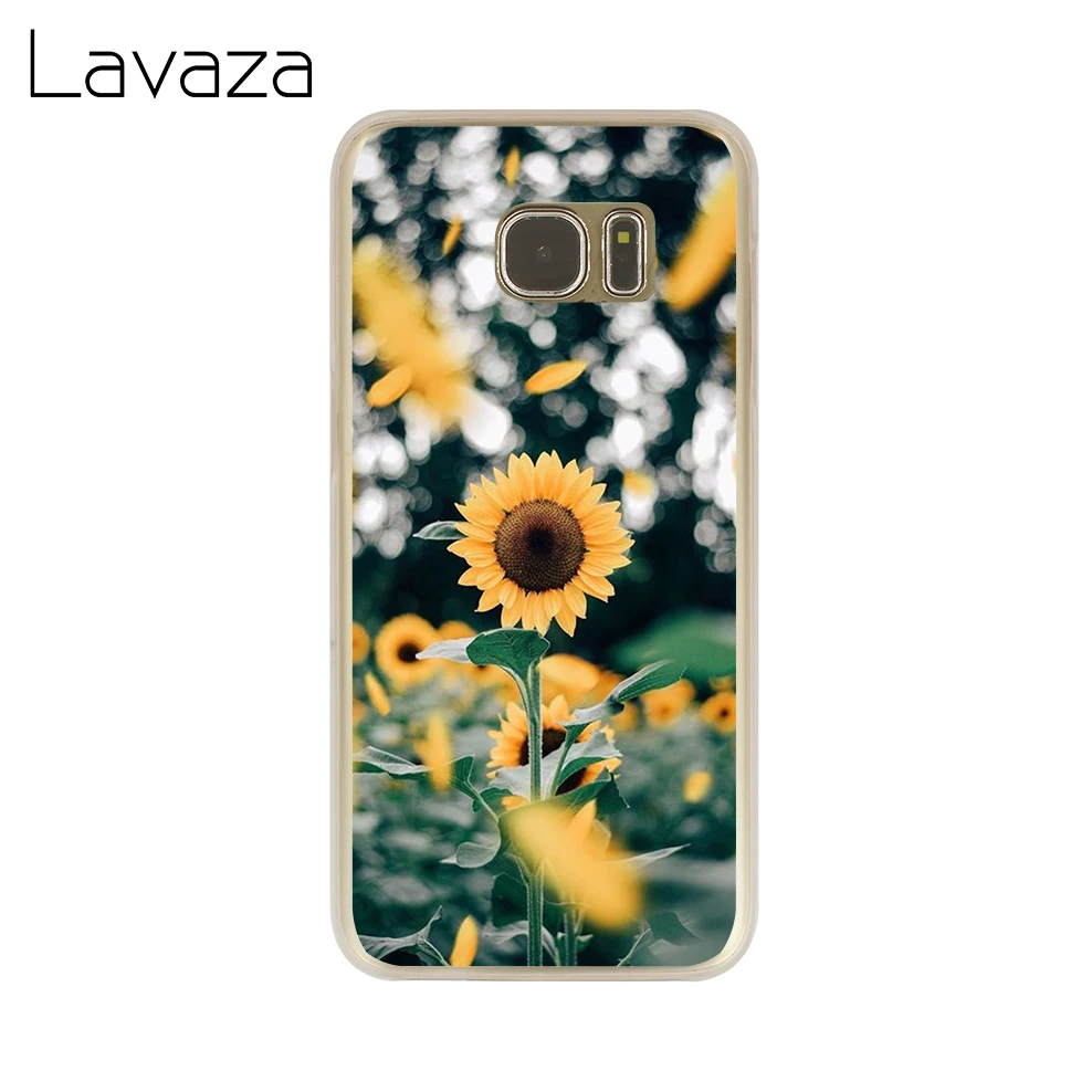 Lavaza маленькая Маргаритка Подсолнух чехол для samsung Galaxy J7 J6 J5 J3 J1 J2 2018 2017 2016 2015 США ЕС