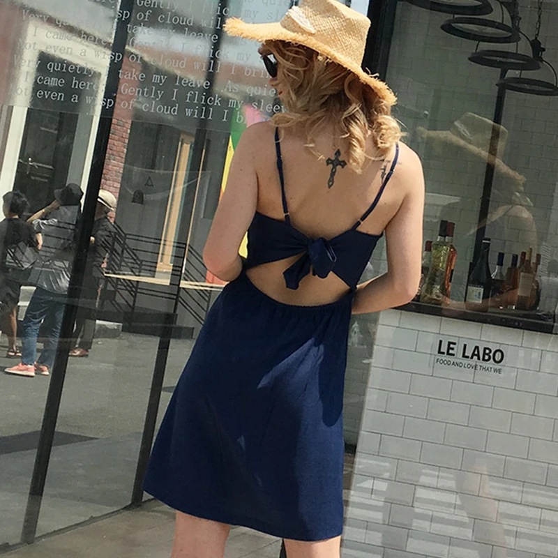 2019 винтажное сексуальное платье на бретелях богемное Цветочное однотонное