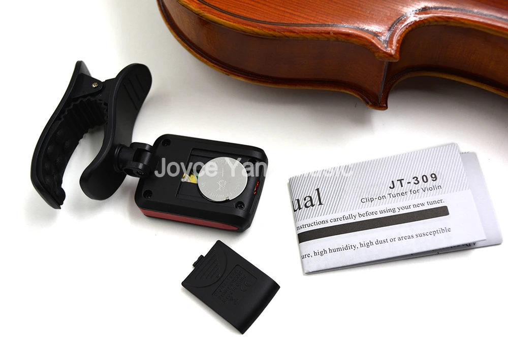 JOYO JT 309 ЖК экран на цифровом тюнере вращающемся 360 градусов для скрипки|clip on tuner|lcd