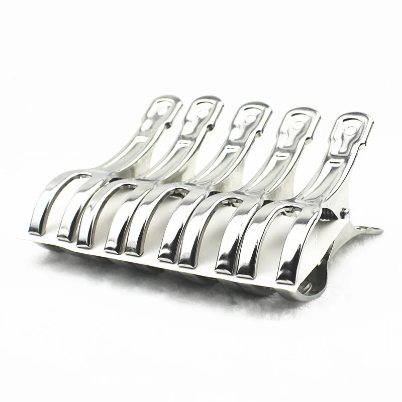 Прочные и прочные из нержавеющей стали большие прищепки ветрозащитные для сушки