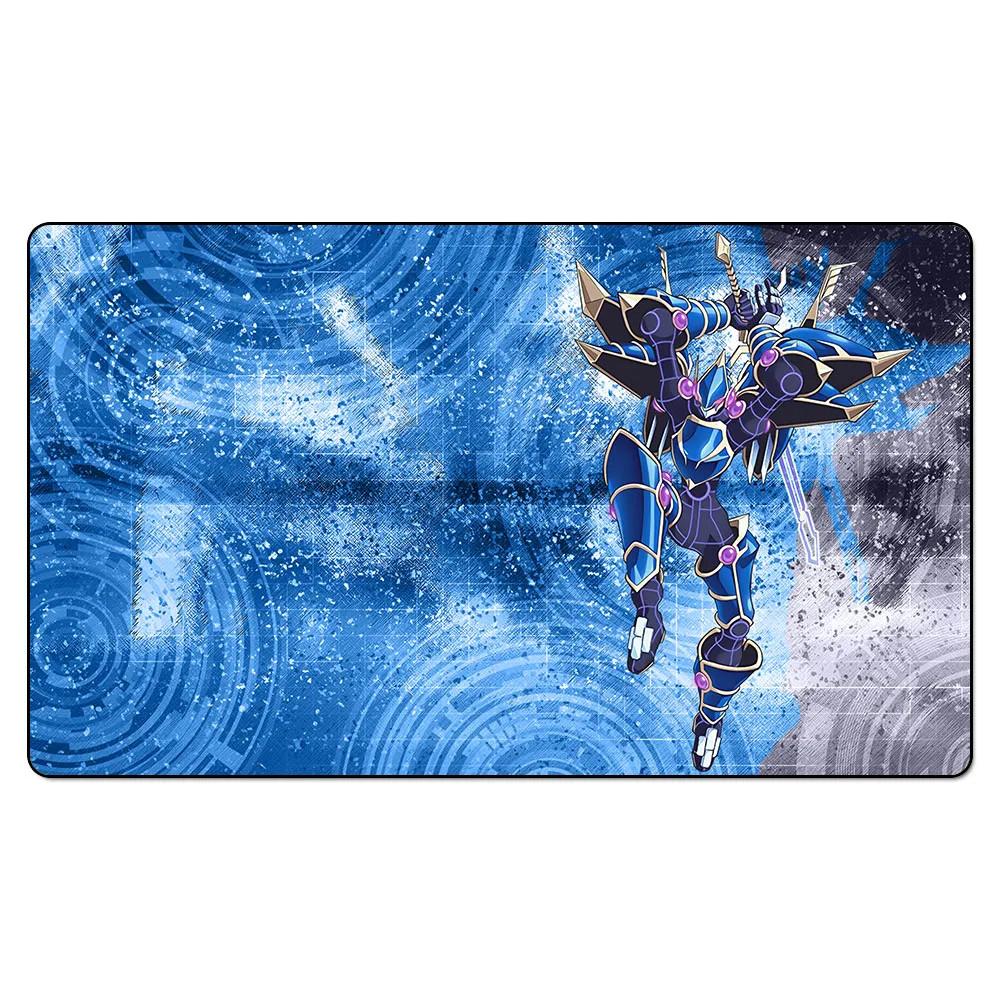 Yu Gi Oh Blue Eyes Белый Дракон игровой коврик) Настольные игры playmats, YGO карты игровой коврик, пользовательские игры дизайн игровой коврик с плеймат сумка - Цвет: Decode Talker