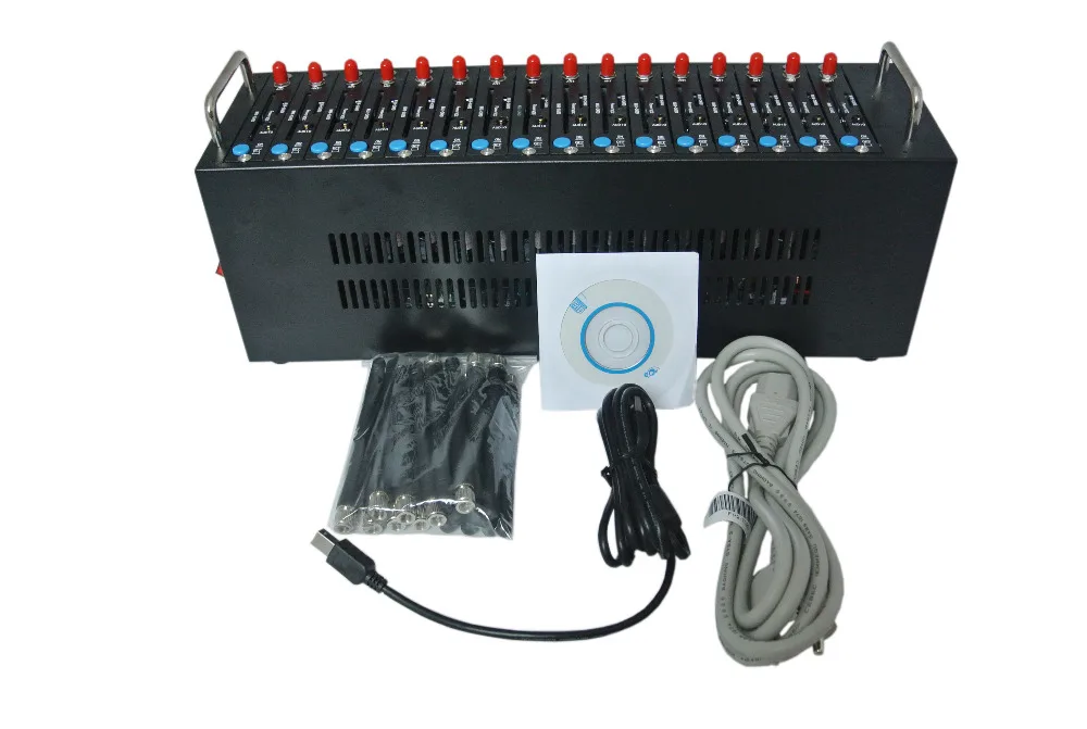 SMS Caster программное обеспечение 16 портов оптом sms GSM GPRS модем пул q2406b wavecom