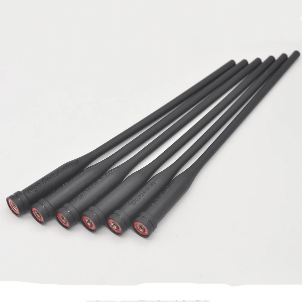 YIDATON for 1 pices Wouxun KG-UV9D walkie talkie High Gain long antenna SMA Male UHF VHF Dual Band 144/430 Mhz