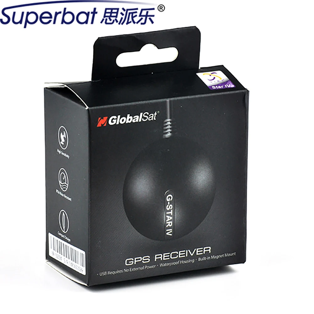 Superbat BR355S4 GPS приемник G Star IV RS232 PS2 разъем для автомобильной навигации морской