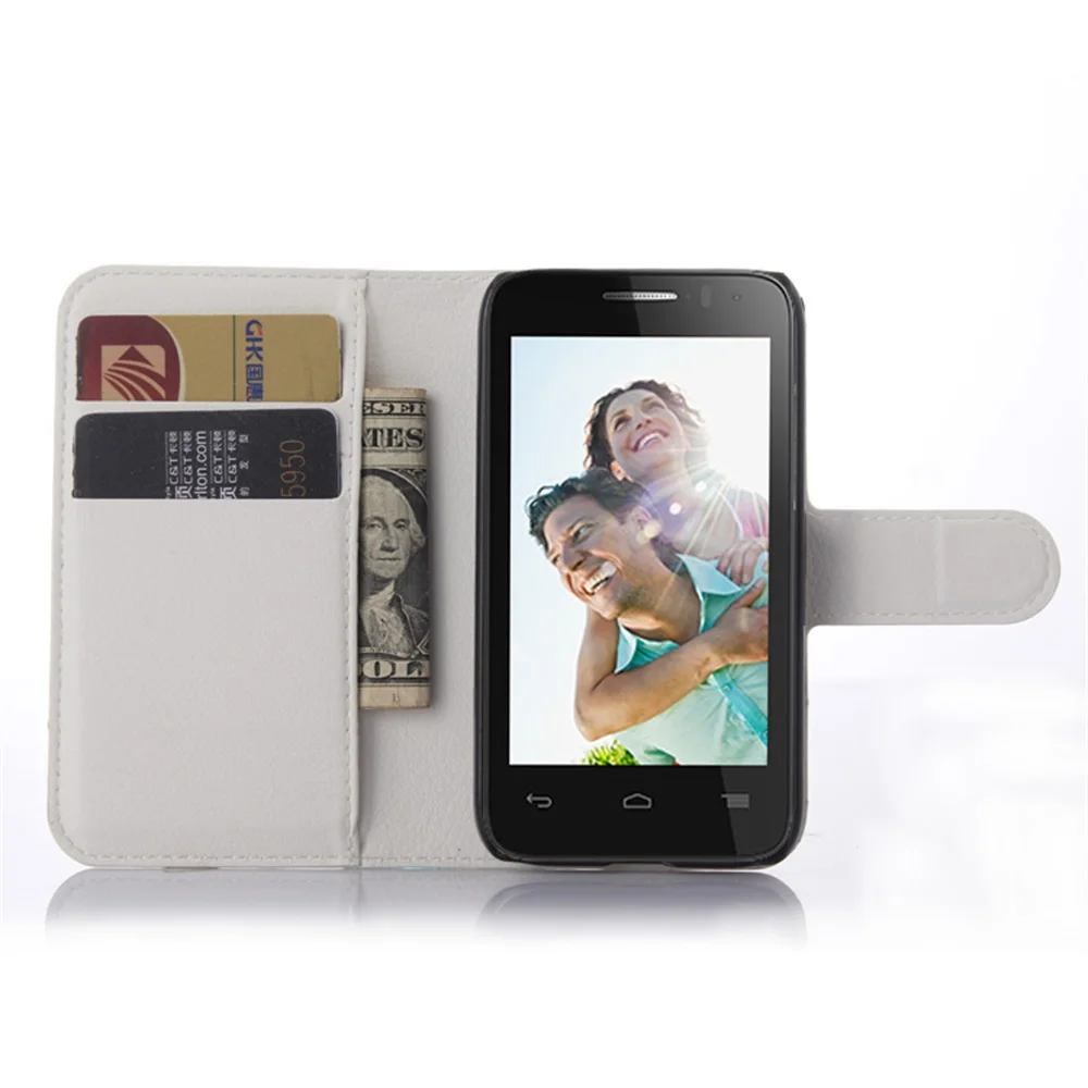 Cyboris чехол для Alcatel One Touch POP D3 OT 4035a 4035d 4035x4035 флип личи искусственная кожа с карт