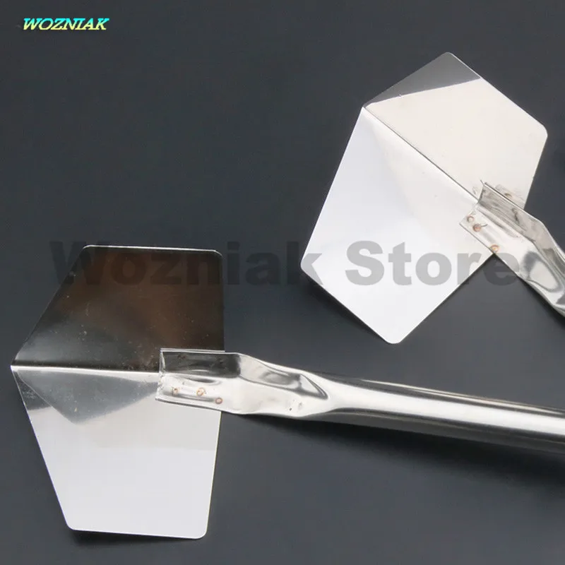Wozniak Stainless steel shovel Negative horn Positive Diatom mud construction tool Batch putty Corner holder 4pcs/1set | Инструменты