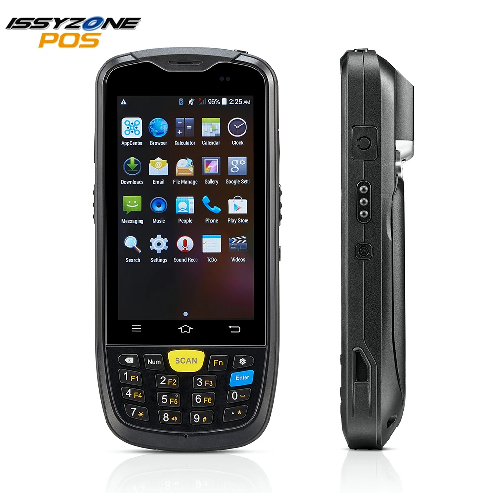 IssyzonePOS Android PosTerminal водонепроницаемый промышленный кпк 1D 2D сканер штрих-кодов с 4G WIFI GPS BT склад данных сбор КПК