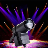 pinspot light with 10w led rgbw beam spotlight with dmx sound activated for dance party wedding dj disco show mirror ball light