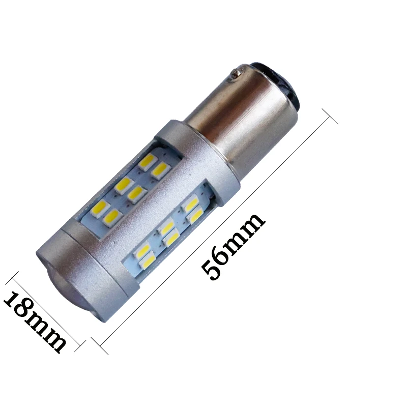 2 шт. автомобисветодиодный светодиодные лампы S25 1157 BAY15D P21/5W 1156 BA15S 21 SMD 2835|car light|light