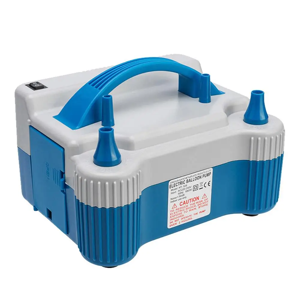 Preço Duplo Furo Portátil Compressor De Ar 700w Ac Inflável Balão Elétrico Bomba Balão De Ar Bomba Elétrica Ao Ar Livre Gadget